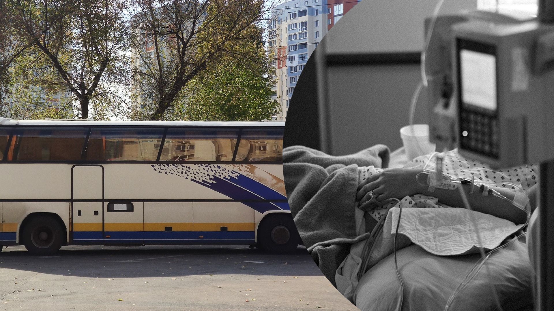 На Сумщине враги атаковали автобус с местными жителями На Сумщине враги атаковали автобус с местными жителями