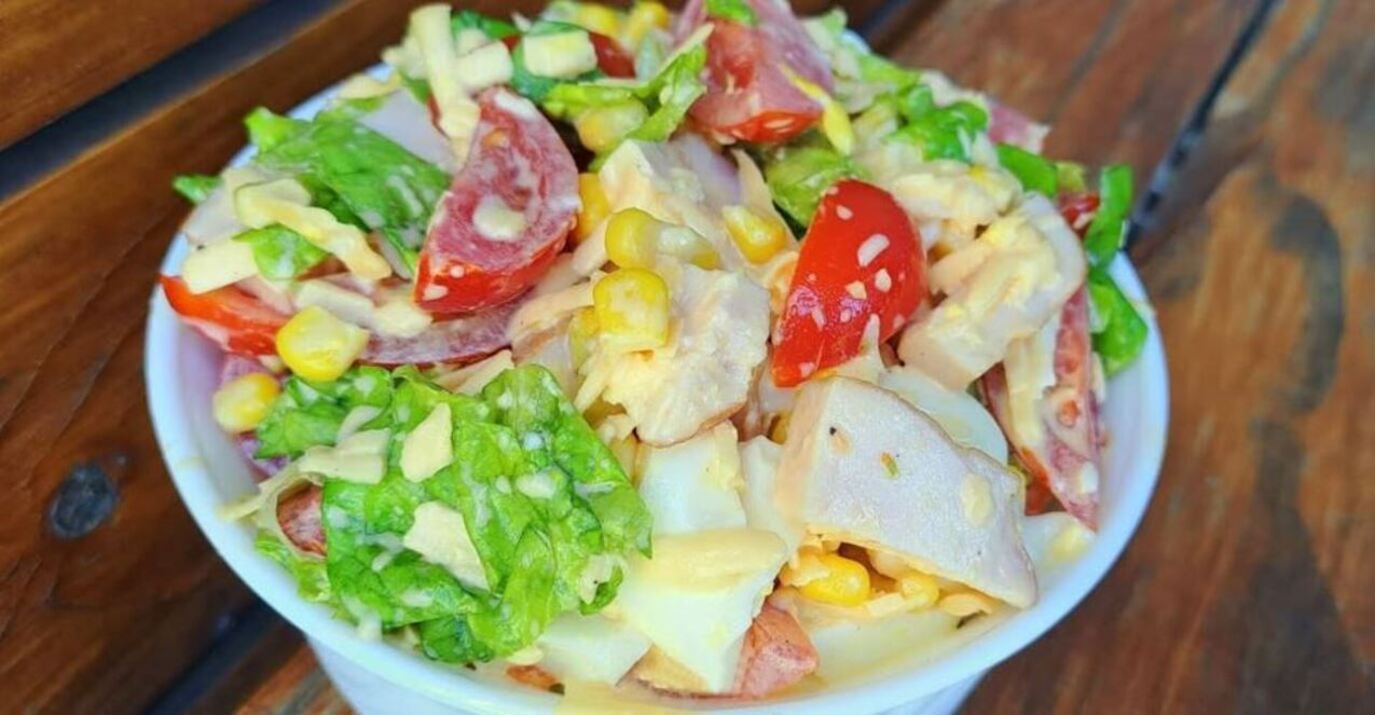 Делаем салат "Мужской каприз" Делаем салат "Мужской каприз"