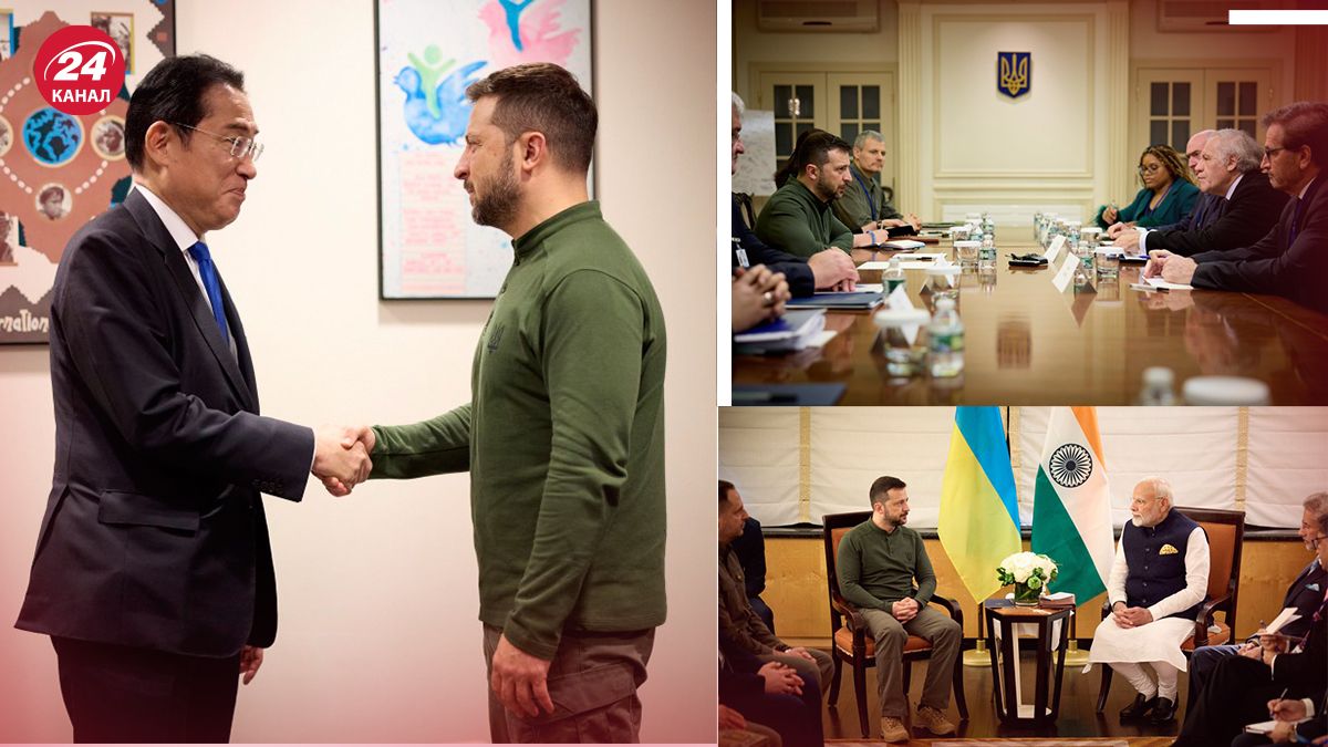 Встречи Зеленского на полях Генассамблеи ООН Встречи Зеленского на полях Генассамблеи ООН