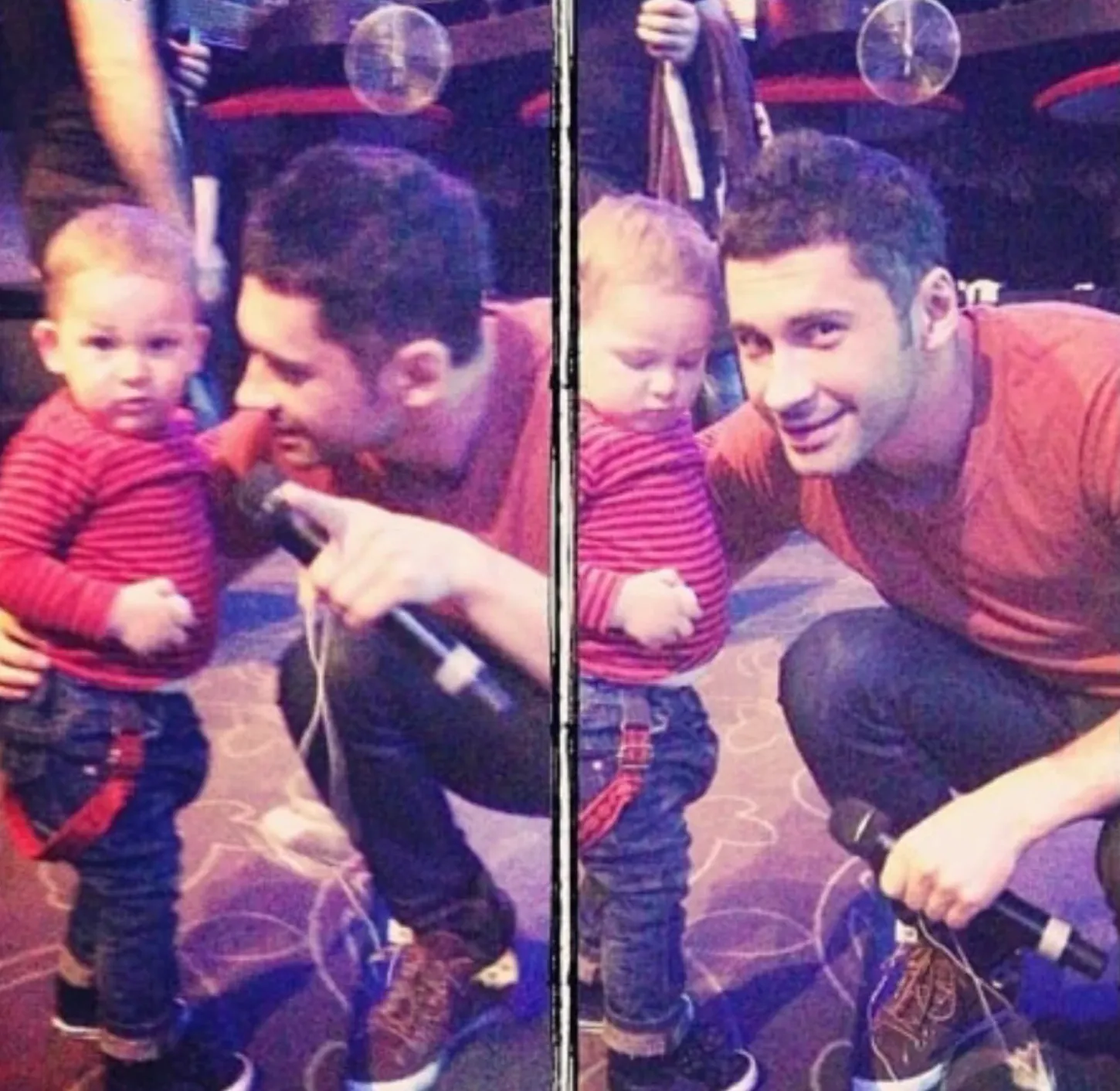 Дан Балан с вероятным сыном Дан Балан с вероятным сыном