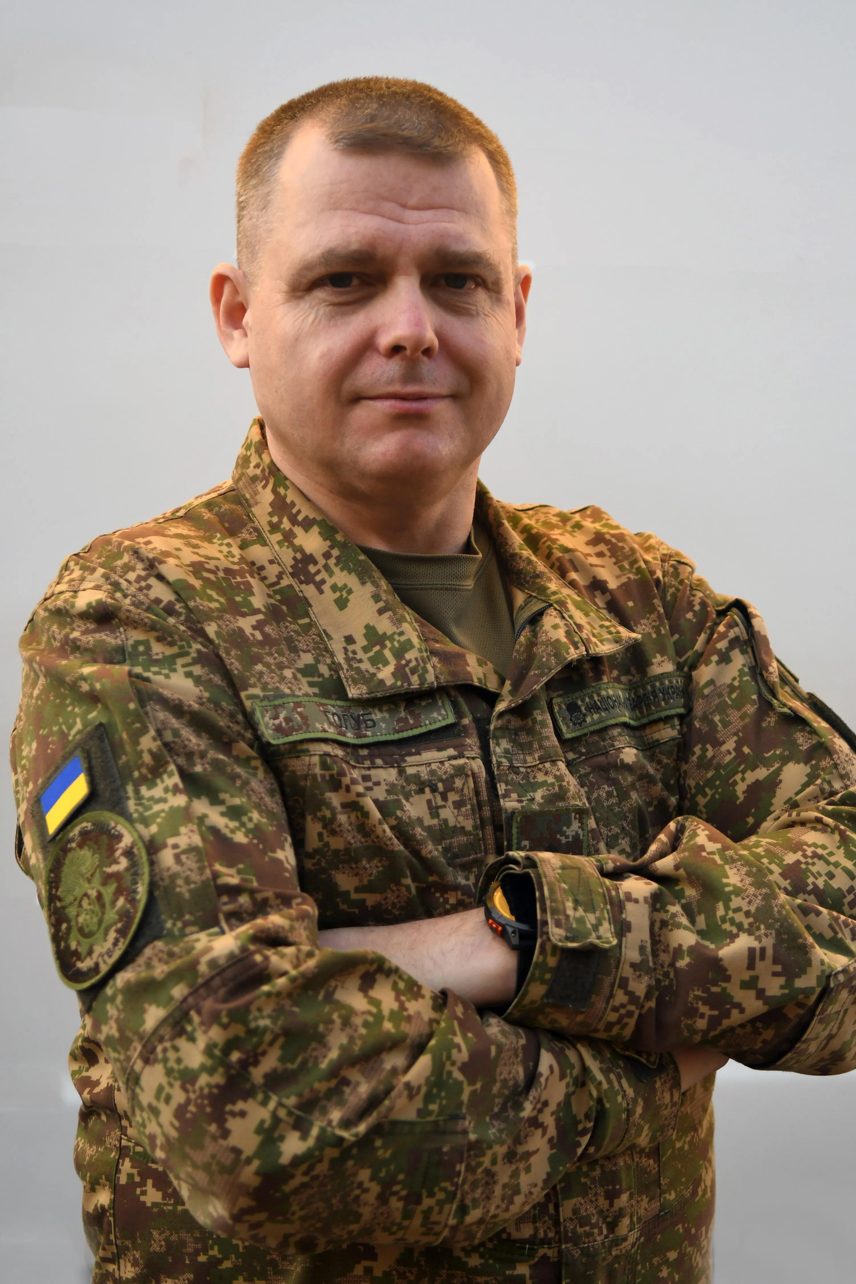 Полковник Вадим Голуб, начальник служби стратегічних комунікацій департаменту персонального штабу Головного управління Нацгвардії України Полковник Вадим Голуб, начальник служби стратегічних комунікацій департаменту персонального штабу Головного управління Нацгвардії України