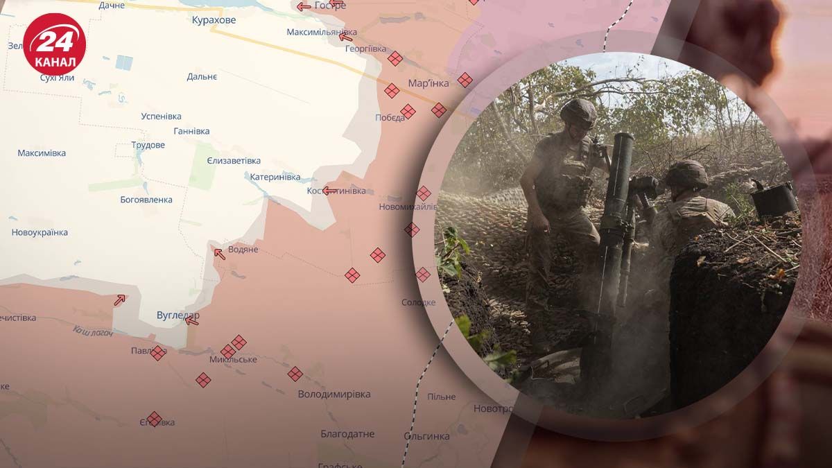 Карта Вугледарського напрямку - як стабілізувати ситуацію - 24 Канал Карта Вугледарського напрямку - як стабілізувати ситуацію - 24 Канал