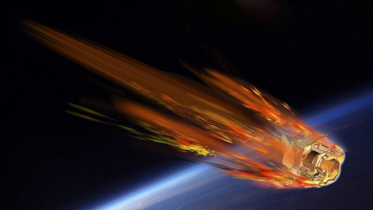 Учені навмисно знищать супутник, щоб записати й дослідити процес згорання в атмосфері Учені навмисно знищать супутник, щоб записати й дослідити процес згорання в атмосфері