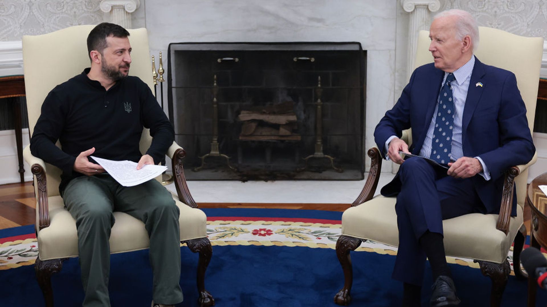 О чем говорили Байден и Зеленский О чем говорили Байден и Зеленский