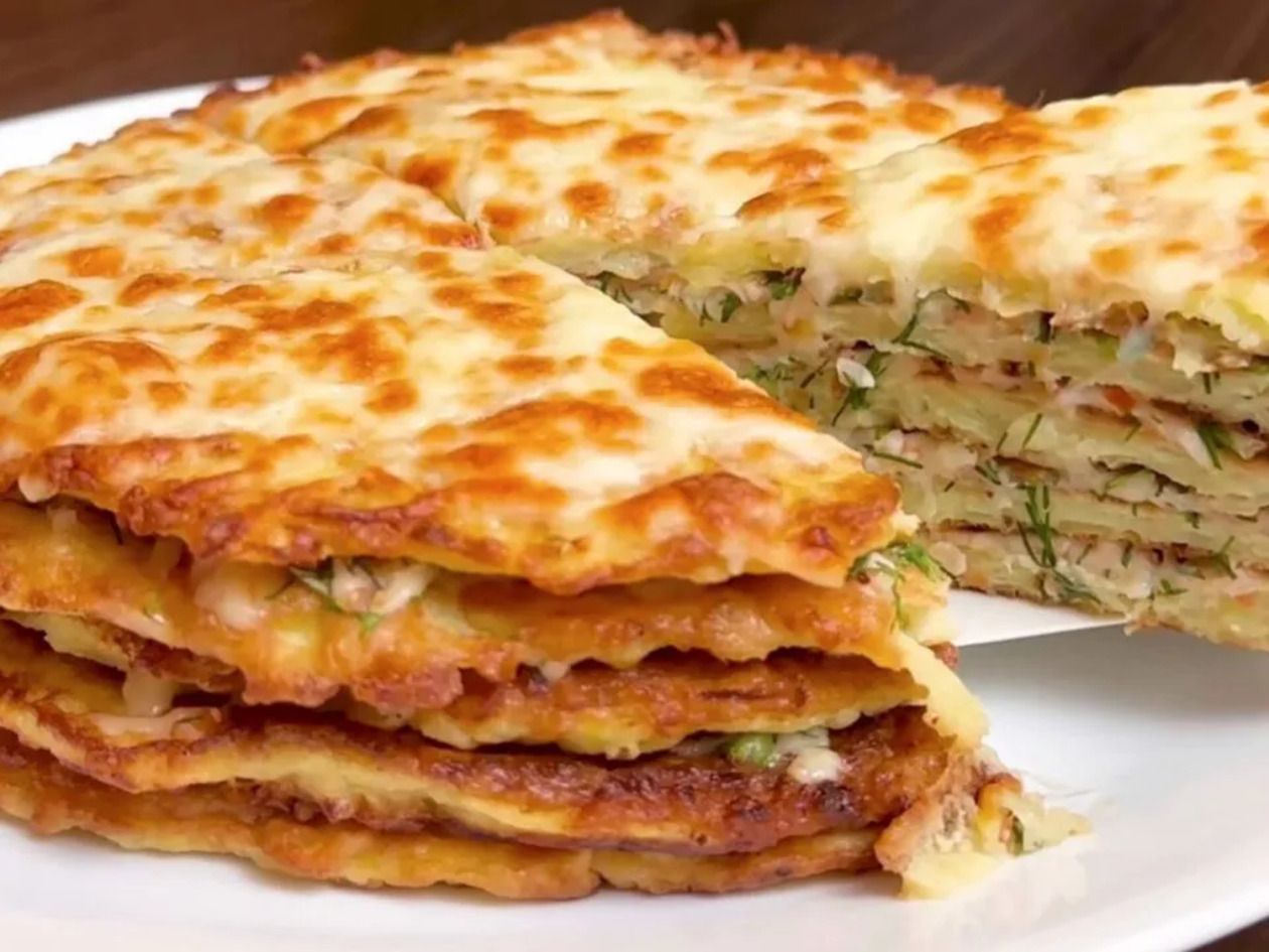 Готовим пирог из картофеля и яиц Готовим пирог из картофеля и яиц