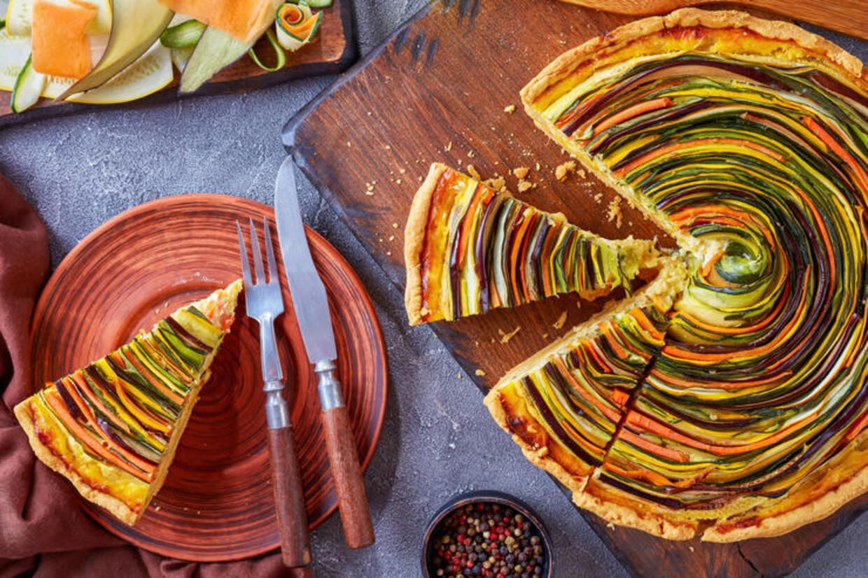 Як приготувати овочевий кіш на сім'ю - рецепт - Новини Смачно Як приготувати овочевий кіш на сім'ю - рецепт - Новини Смачно