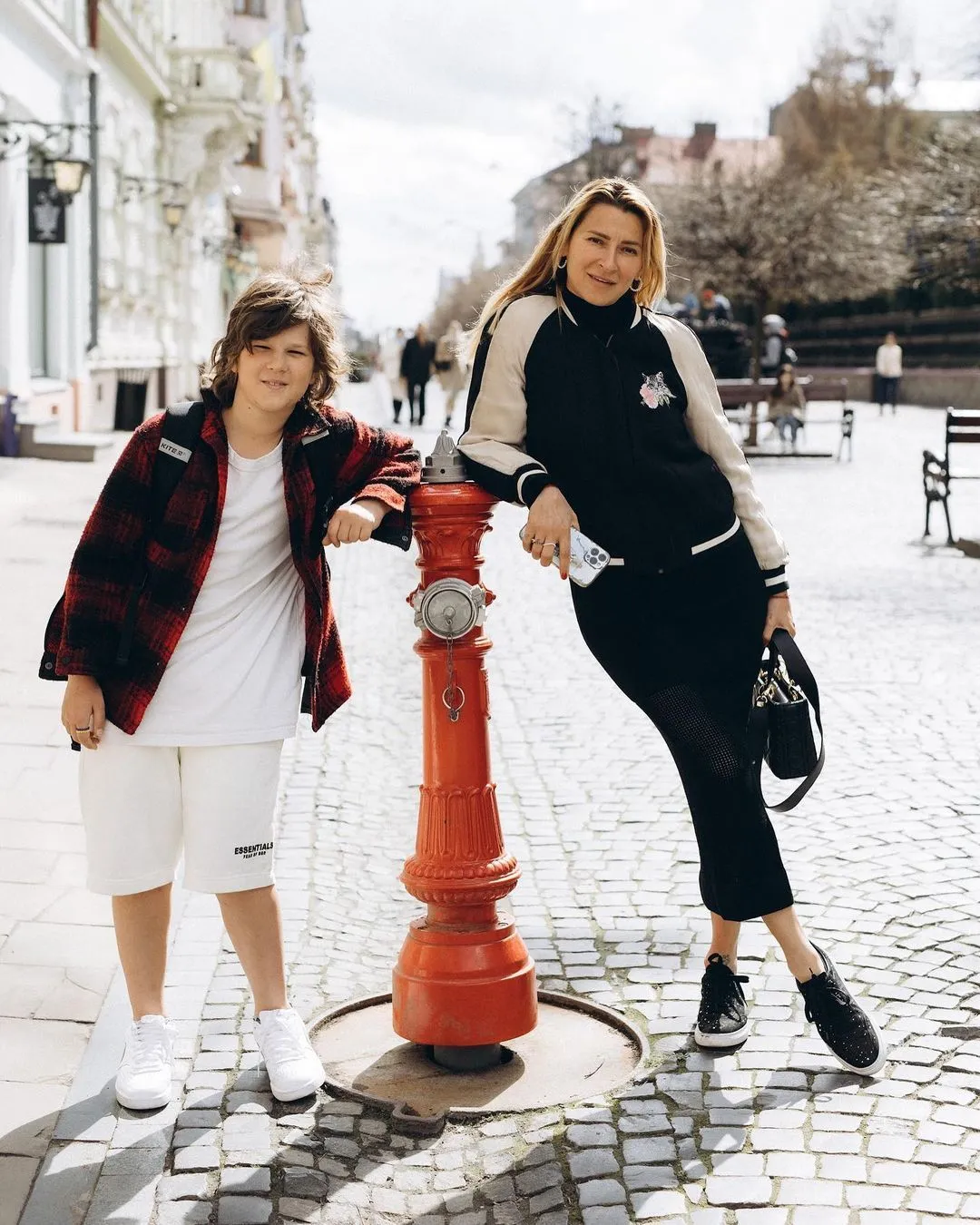 TAYANNA с сыном TAYANNA с сыном