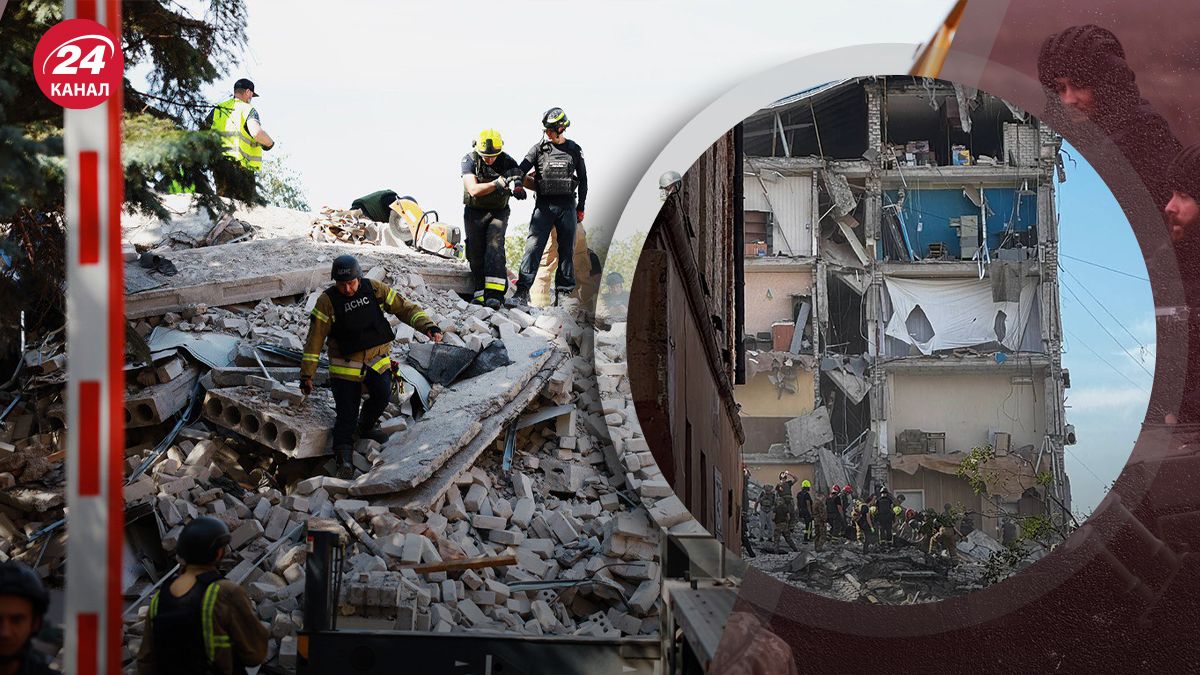 Целью удара по Кривому Рогу стала полиция Целью удара по Кривому Рогу стала полиция