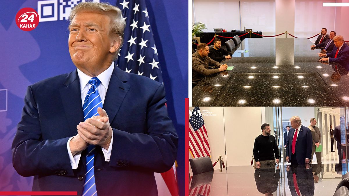 Зеленский встретился с Трампом в США Зеленский встретился с Трампом в США