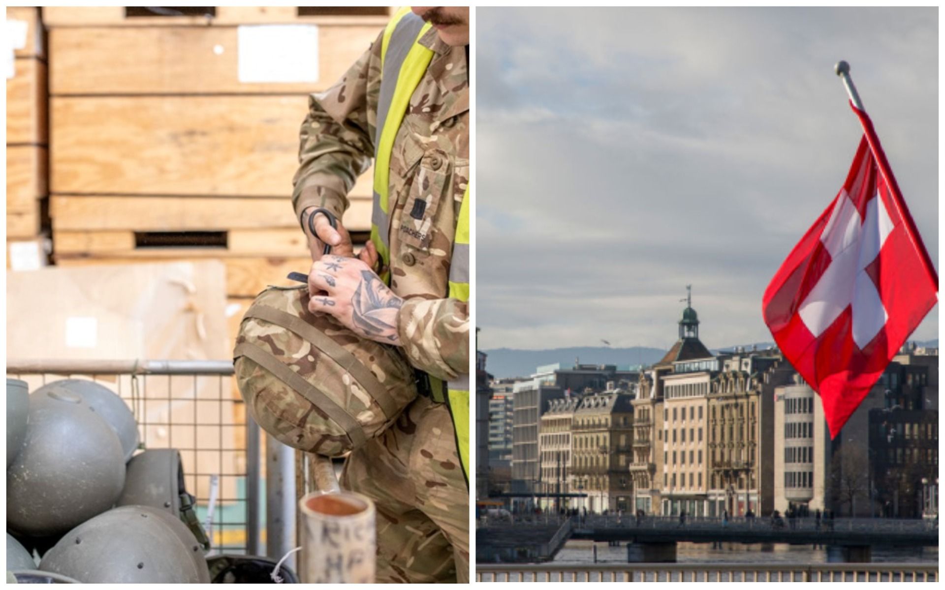 Прикривається нейтральними статусом: Швейцарія заблокувала передачу ЗСУ шоломів і бронежилетів - 24 Канал Прикривається нейтральними статусом: Швейцарія заблокувала передачу ЗСУ шоломів і бронежилетів - 24 Канал