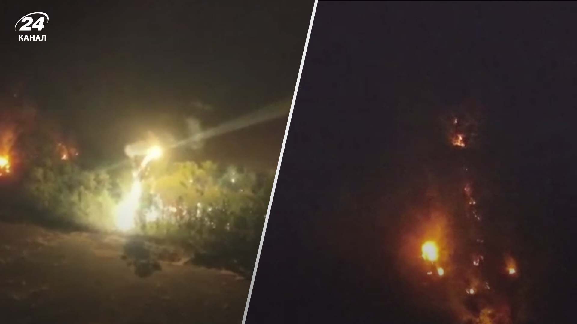 Бойцы ударной группы "Черный Лебедь" сожгли позицию россиян на Курщине Бойцы ударной группы "Черный Лебедь" сожгли позицию россиян на Курщине