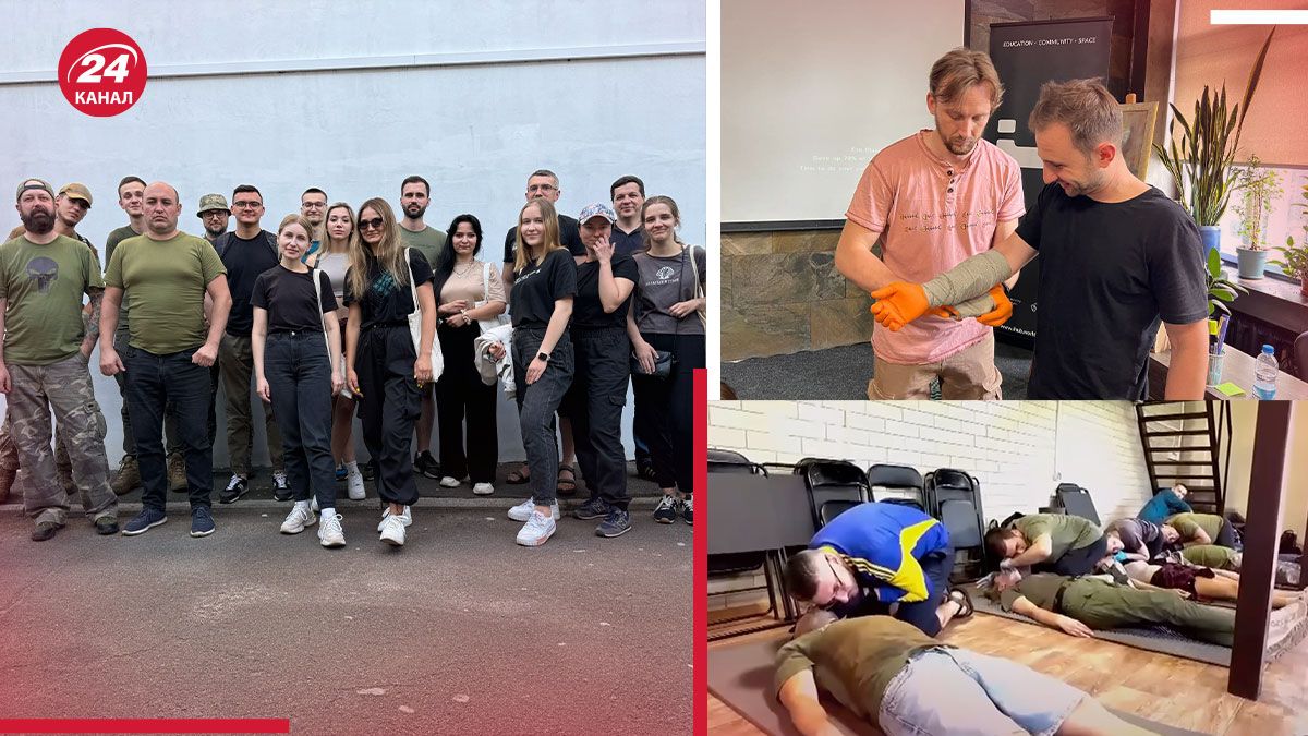 24 Канал пройшов навчання з тактичної медицини - фото, відео навчань - 24 Канал 24 Канал пройшов навчання з тактичної медицини - фото, відео навчань - 24 Канал