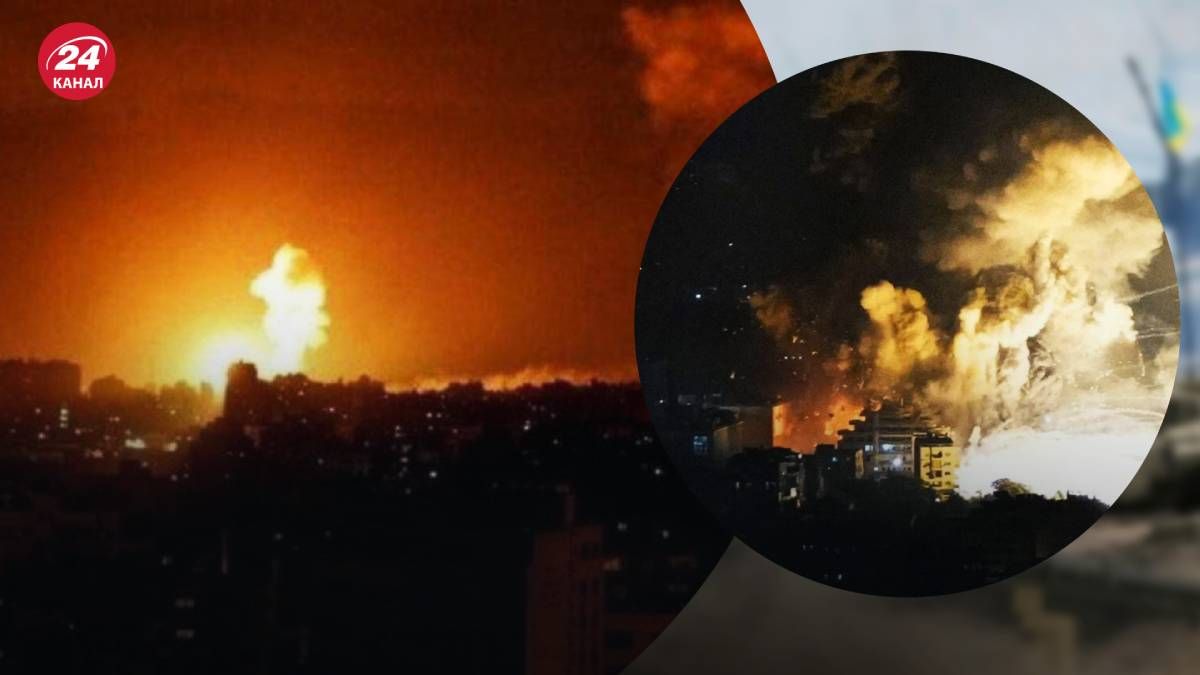 Уночі Ізраїль бив по Бейруту та його передмістю Уночі Ізраїль бив по Бейруту та його передмістю