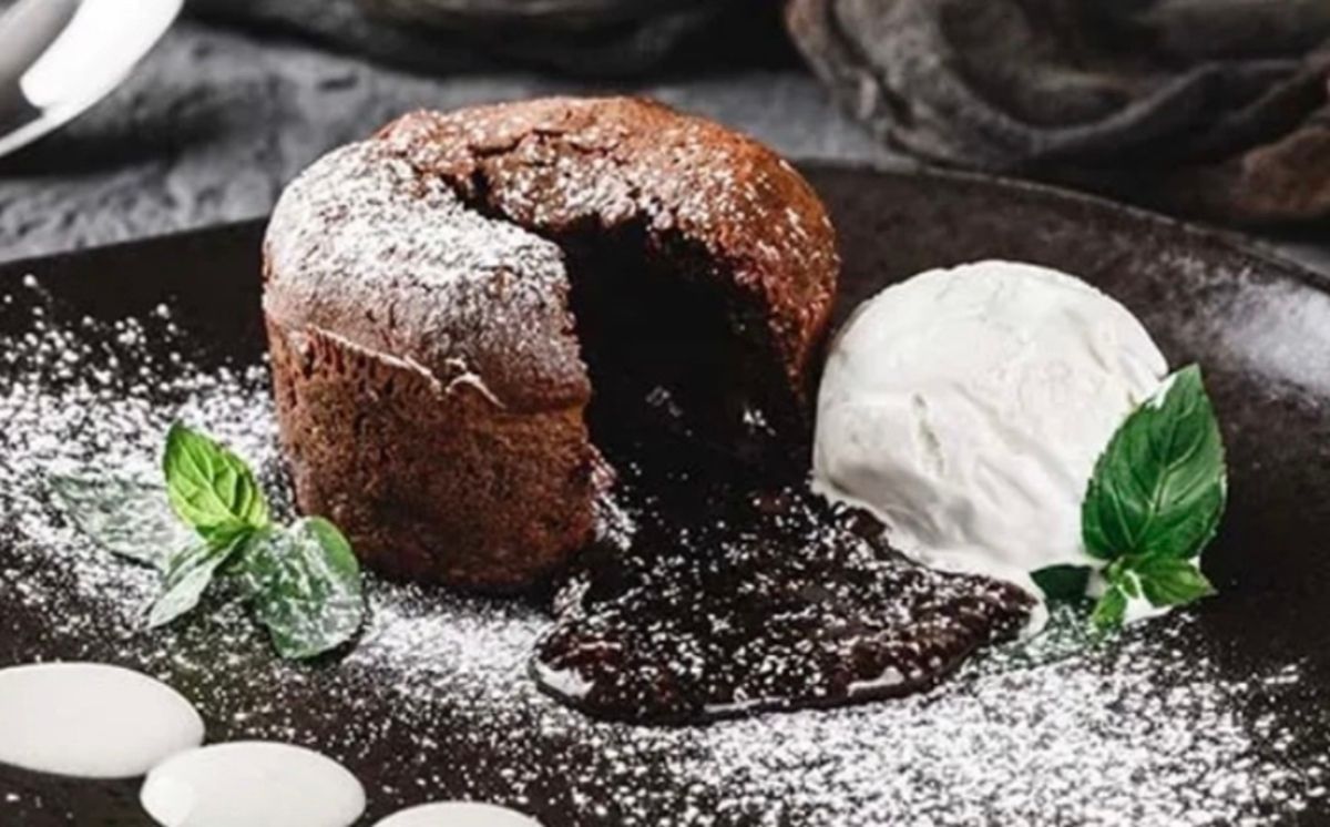 Шоколадний фондан, який у вас вийде Шоколадний фондан, який у вас вийде