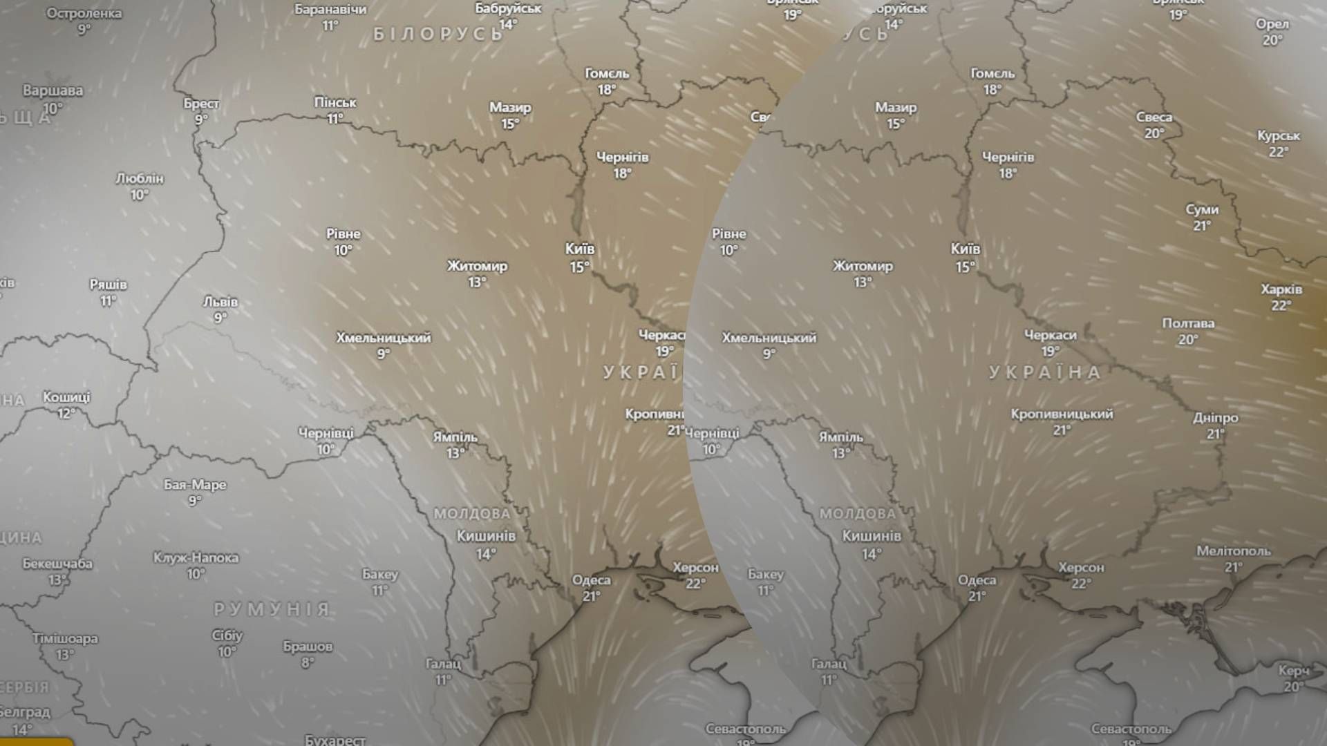 Пыль с Каспия уже накрыла почти всю Украину - 24 Канал Пыль с Каспия уже накрыла почти всю Украину - 24 Канал