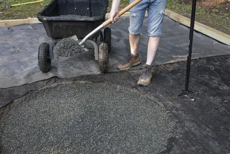 Гравій для садового вогнища Гравій для садового вогнища