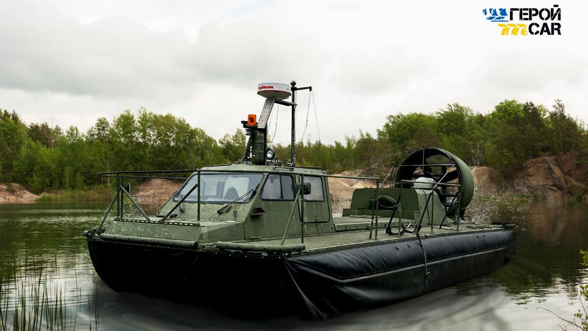 Судно на повітряній подушці використовується для спеціальних операцій у країнах НАТО