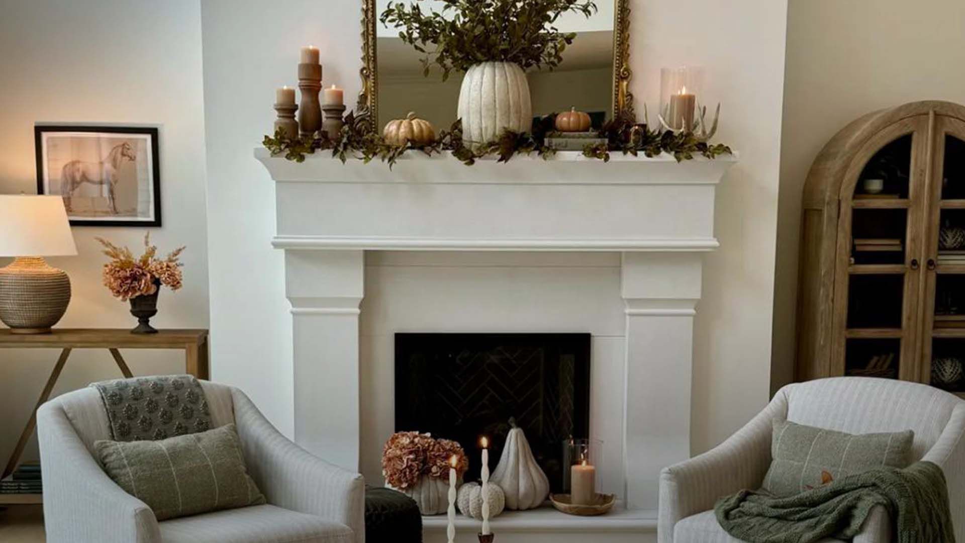 Декор каміну Декор каміну