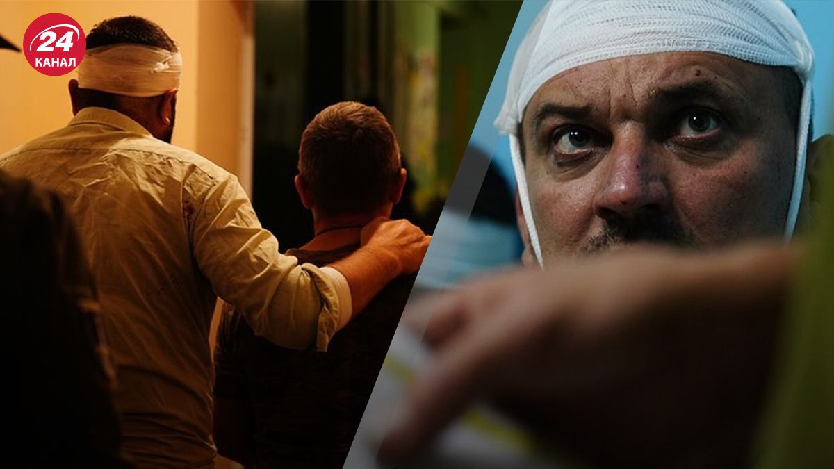 Поранені бійці 72-ї бригади Поранені бійці 72-ї бригади