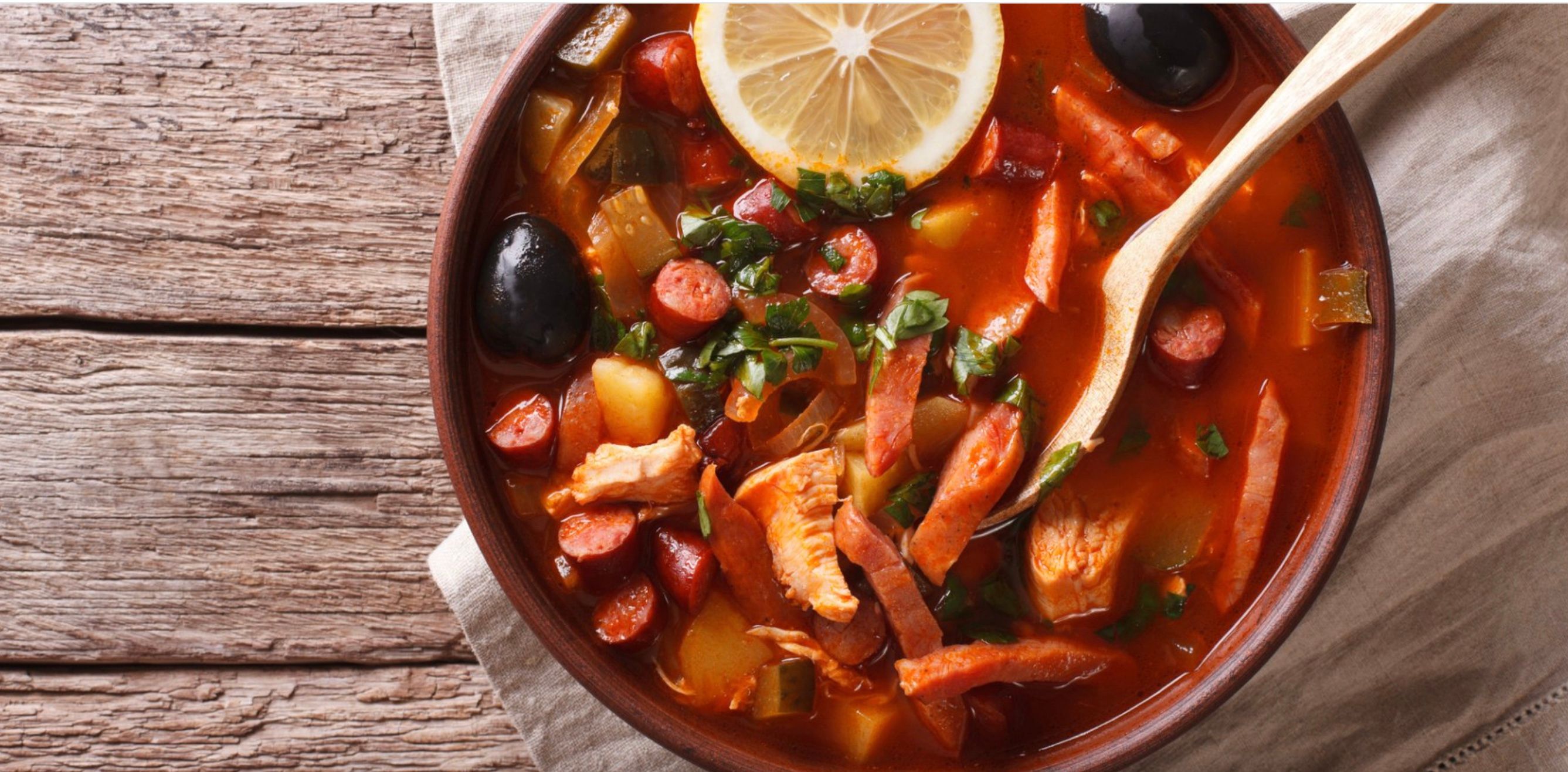 Секрети приготування солянки Секрети приготування солянки