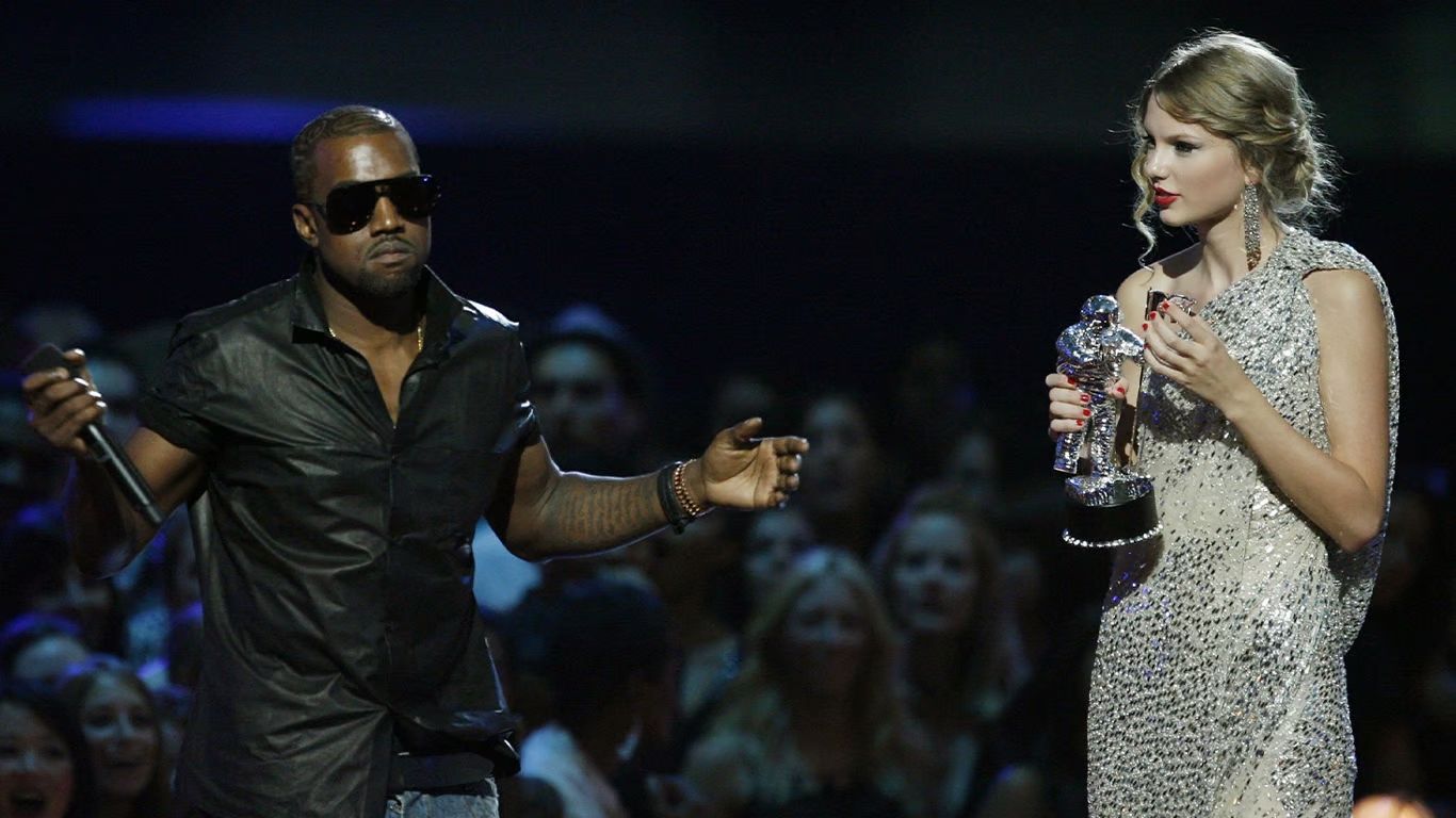 Канье Уэст и Тейлор Свифт Канье Уэст и Тейлор Свифт