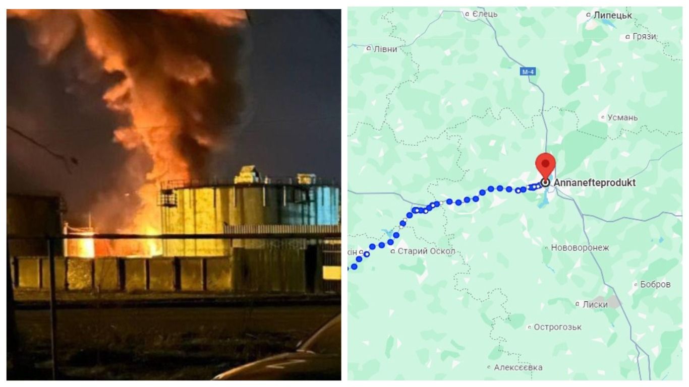 У Воронезькій області дрони атакували НПЗ: де розташоване селище Анна - 24 Канал У Воронезькій області дрони атакували НПЗ: де розташоване селище Анна - 24 Канал