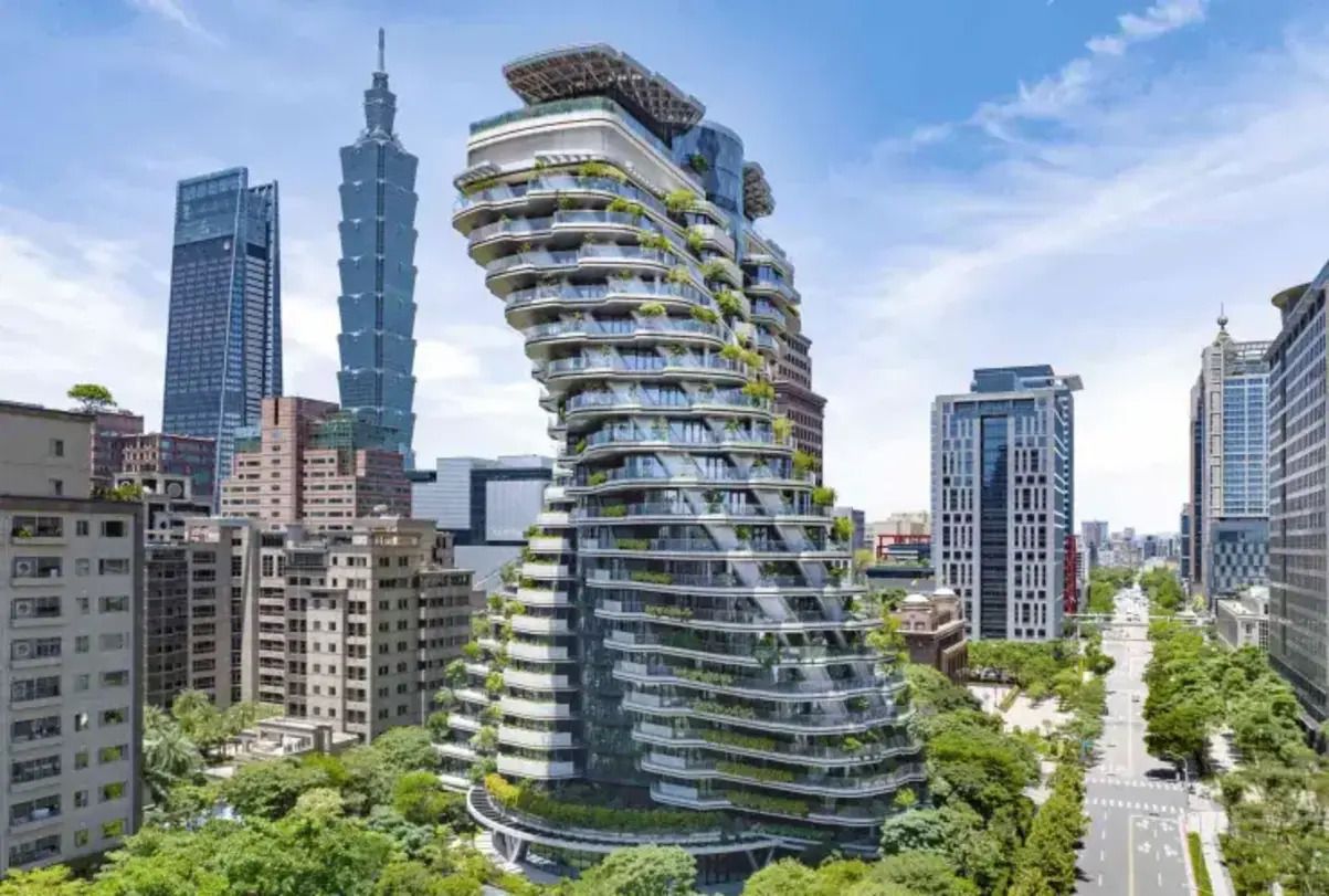 Дом-спираль - чем особенный этот масштабный проект в Тайване - Недвижимость Дом-спираль - чем особенный этот масштабный проект в Тайване - Недвижимость