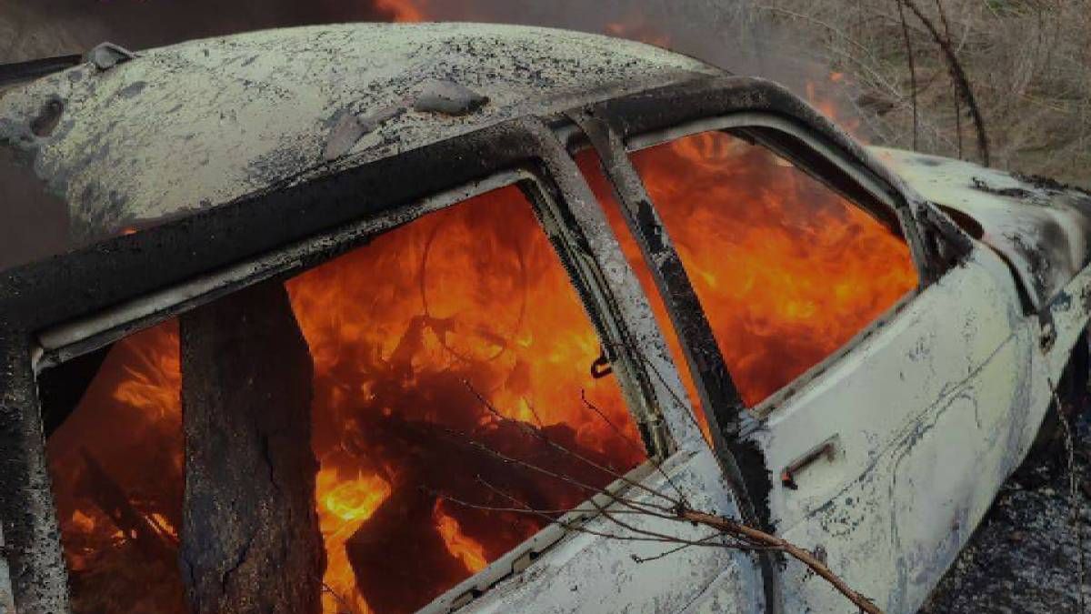 Росіяни атакували волонтерів на Донеччині Росіяни атакували волонтерів на Донеччині