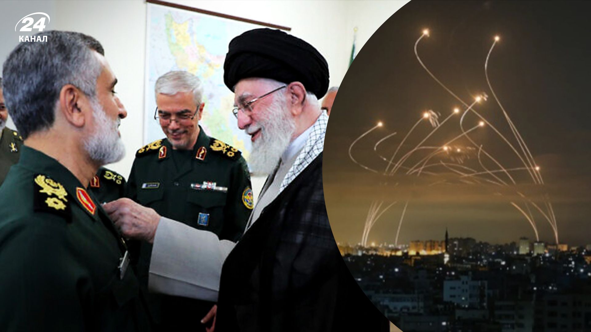 Командующий ВКС Ирана получил медаль за массированный обстрел Ирана Командующий ВКС Ирана получил медаль за массированный обстрел Ирана