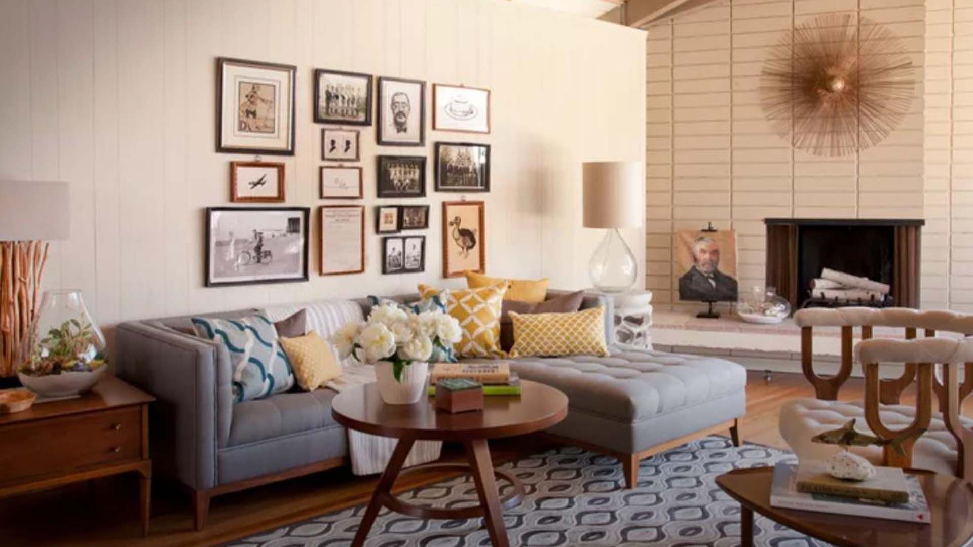 Винтажные портреты в комнате Винтажные портреты в комнате