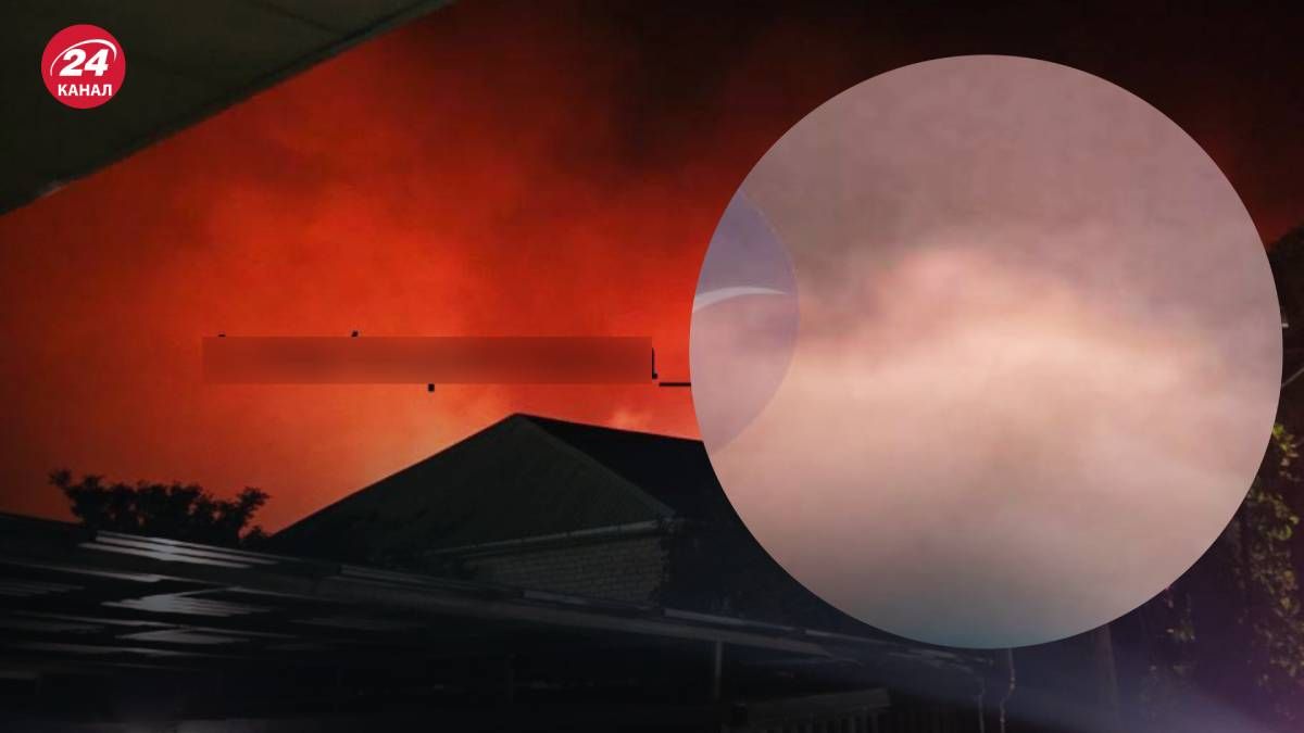 У Феодосії палає нафтобаза У Феодосії палає нафтобаза