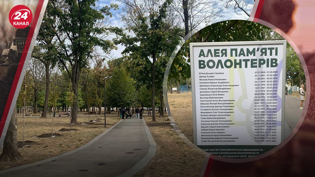 Алея памʼяті у Харкові Алея памʼяті у Харкові