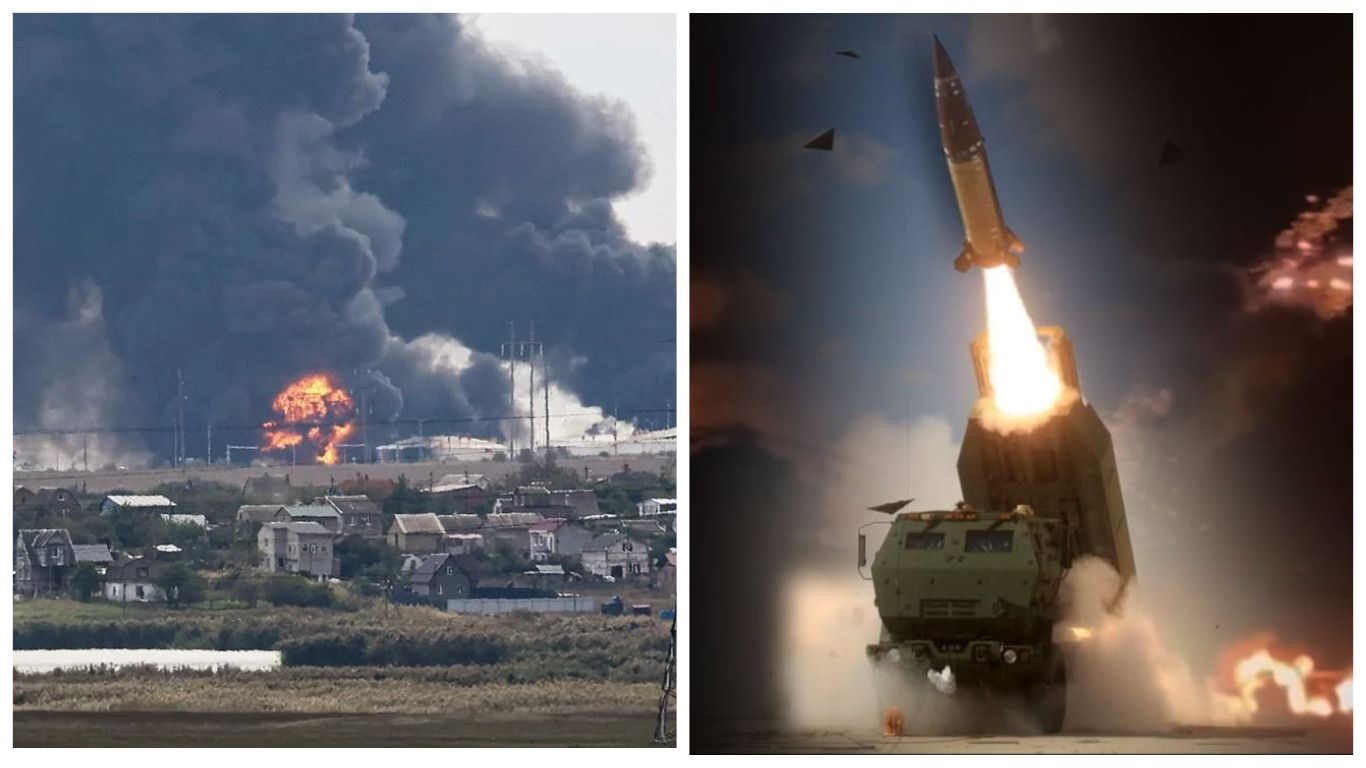 ATACMS атаковали нефтебазу в Феодосии ATACMS атаковали нефтебазу в Феодосии