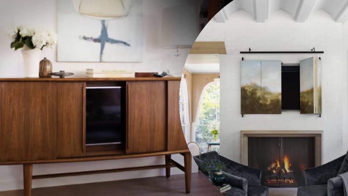 Дизайнери розповіли, де заховати телевізор вдома Дизайнери розповіли, де заховати телевізор вдома