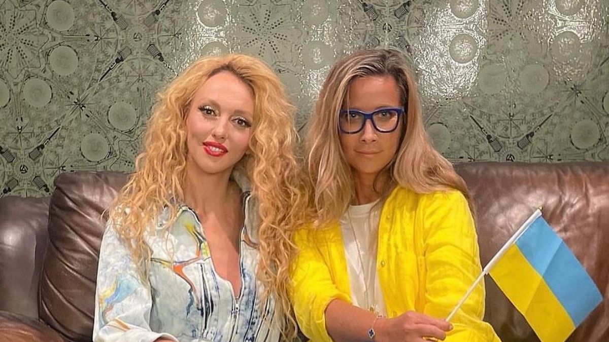 Оля Полякова та Ніка Білоцерківська Оля Полякова та Ніка Білоцерківська