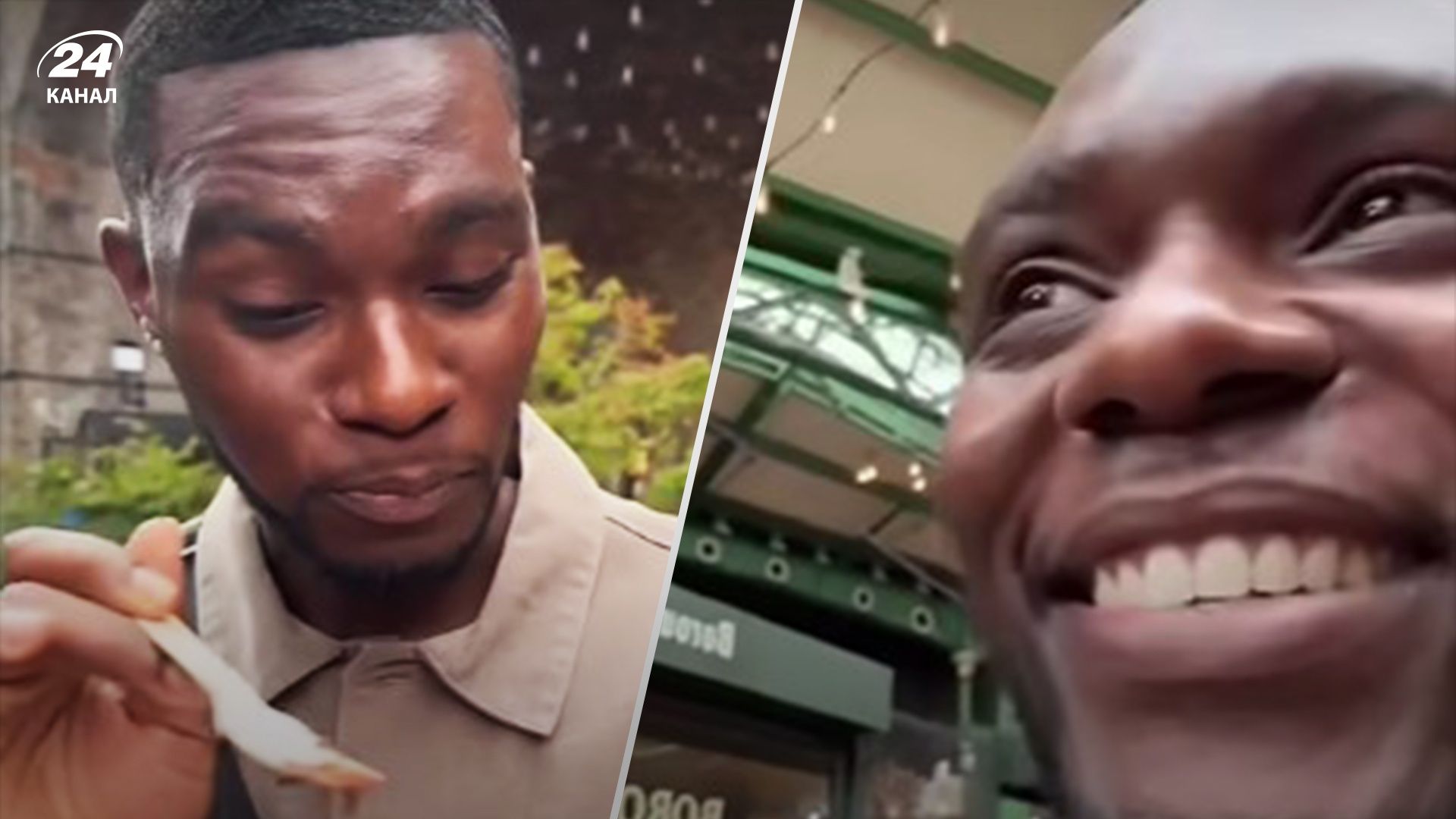 Американський блогер спробував лондонський вуличний десерт - його реакція Американський блогер спробував лондонський вуличний десерт - його реакція