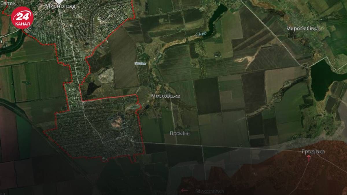 Противник продвинулся в направлении Мирнограда Противник продвинулся в направлении Мирнограда