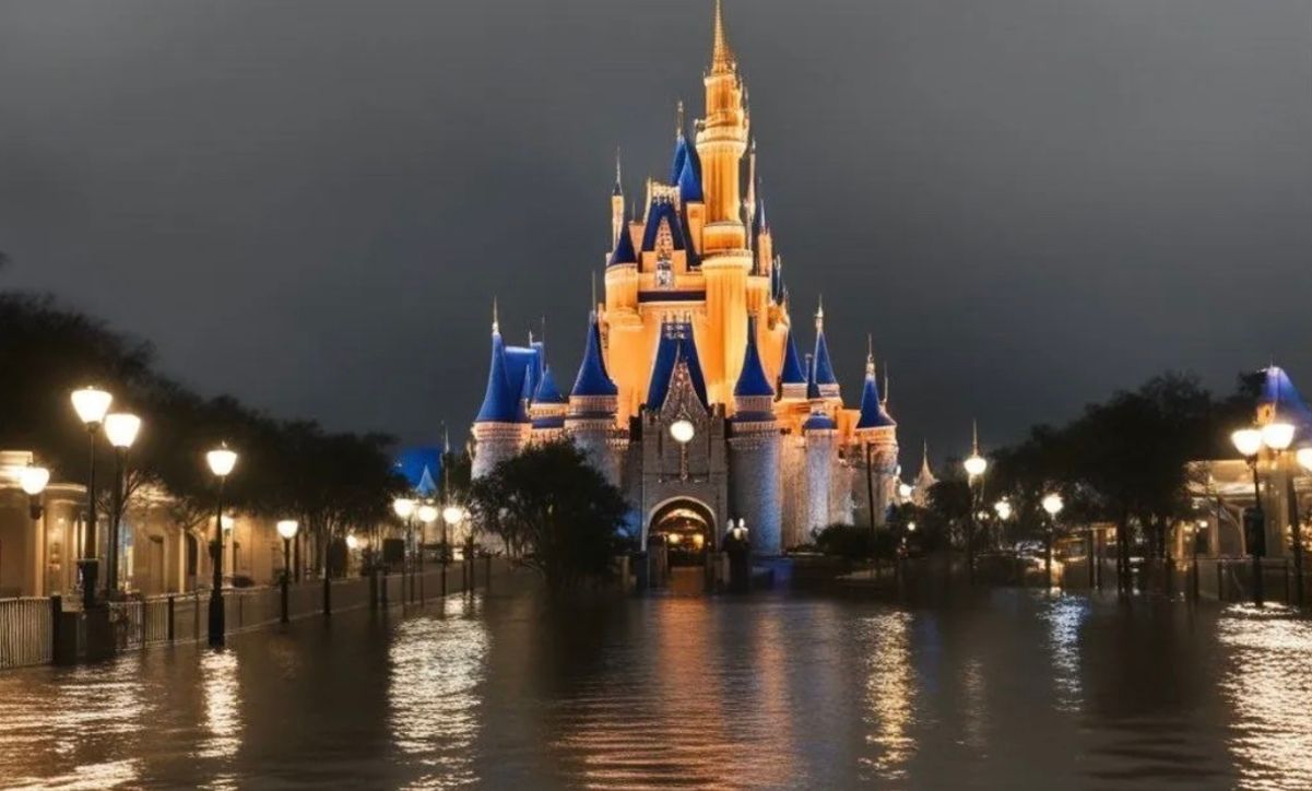 Ураган Мілтон вдарив по Disney World у Флориді, але є нюанс Ураган Мілтон вдарив по Disney World у Флориді, але є нюанс