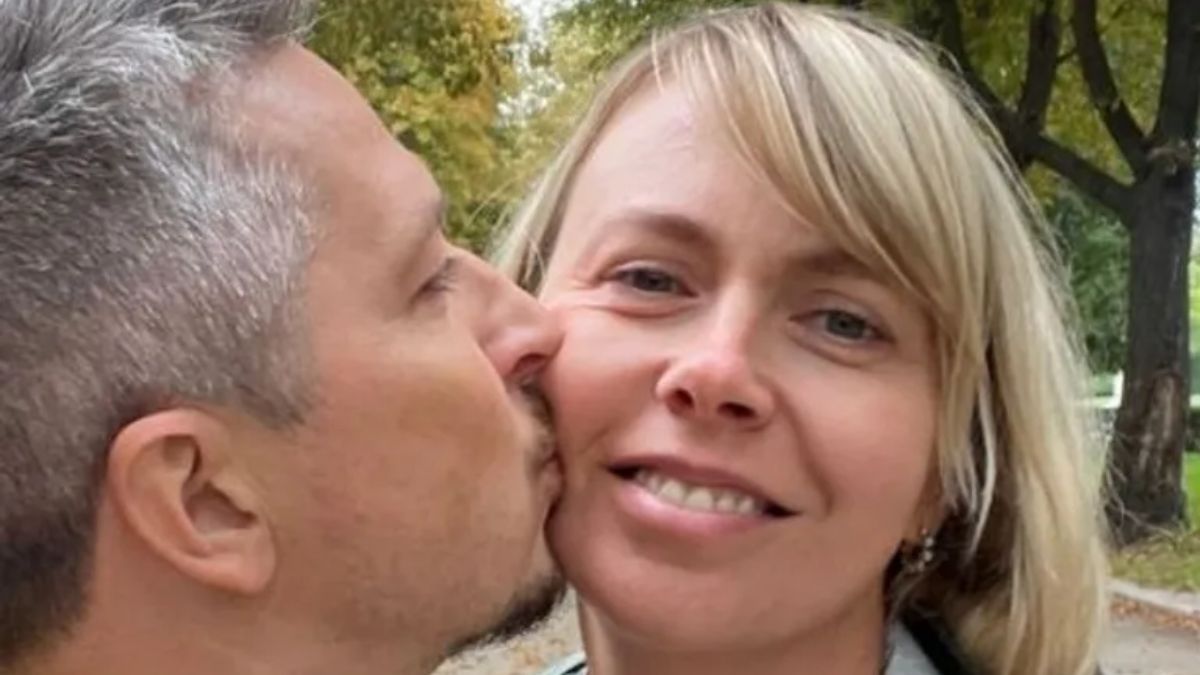 Олександр Педан з дружиною Олександр Педан з дружиною