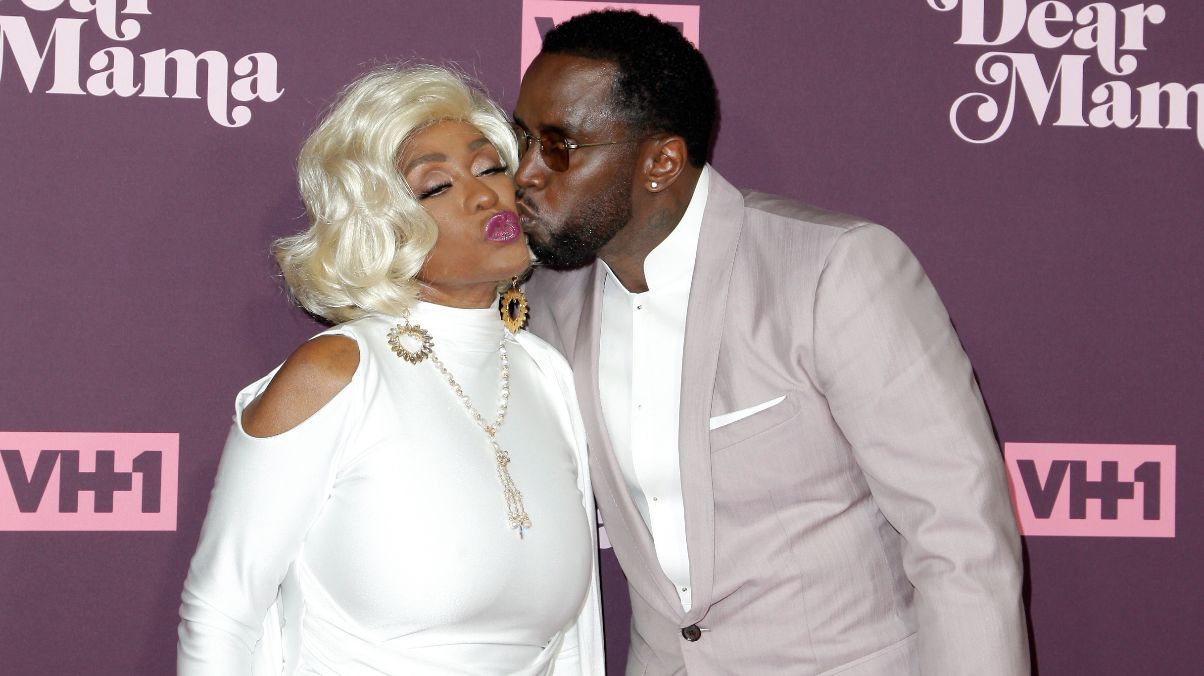 P. Diddy з мамою P. Diddy з мамою