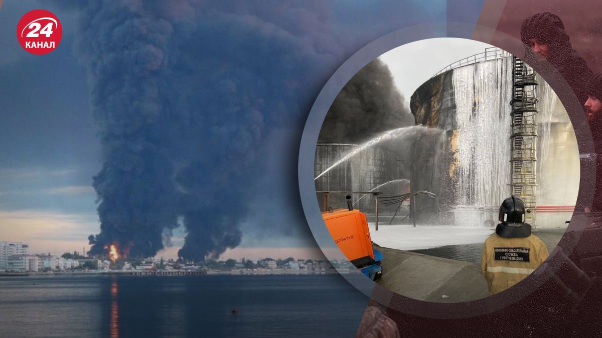 Удар по нафтобазі у Феодосії Удар по нафтобазі у Феодосії