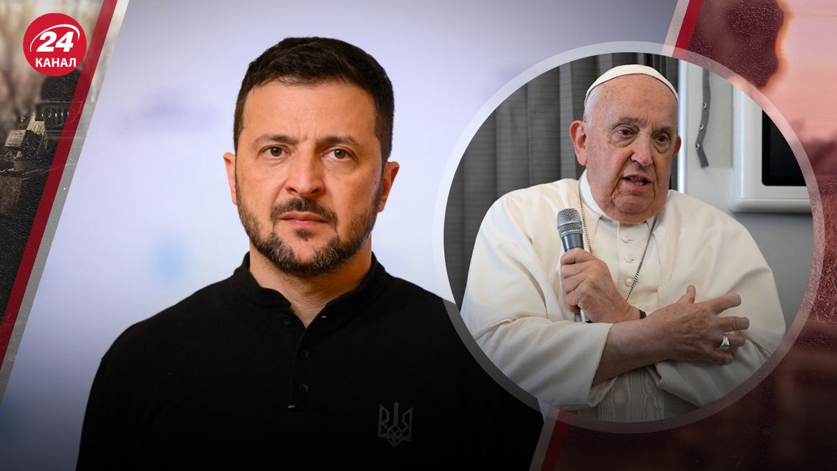 Зеленский встретился с Папой Римским Зеленский встретился с Папой Римским