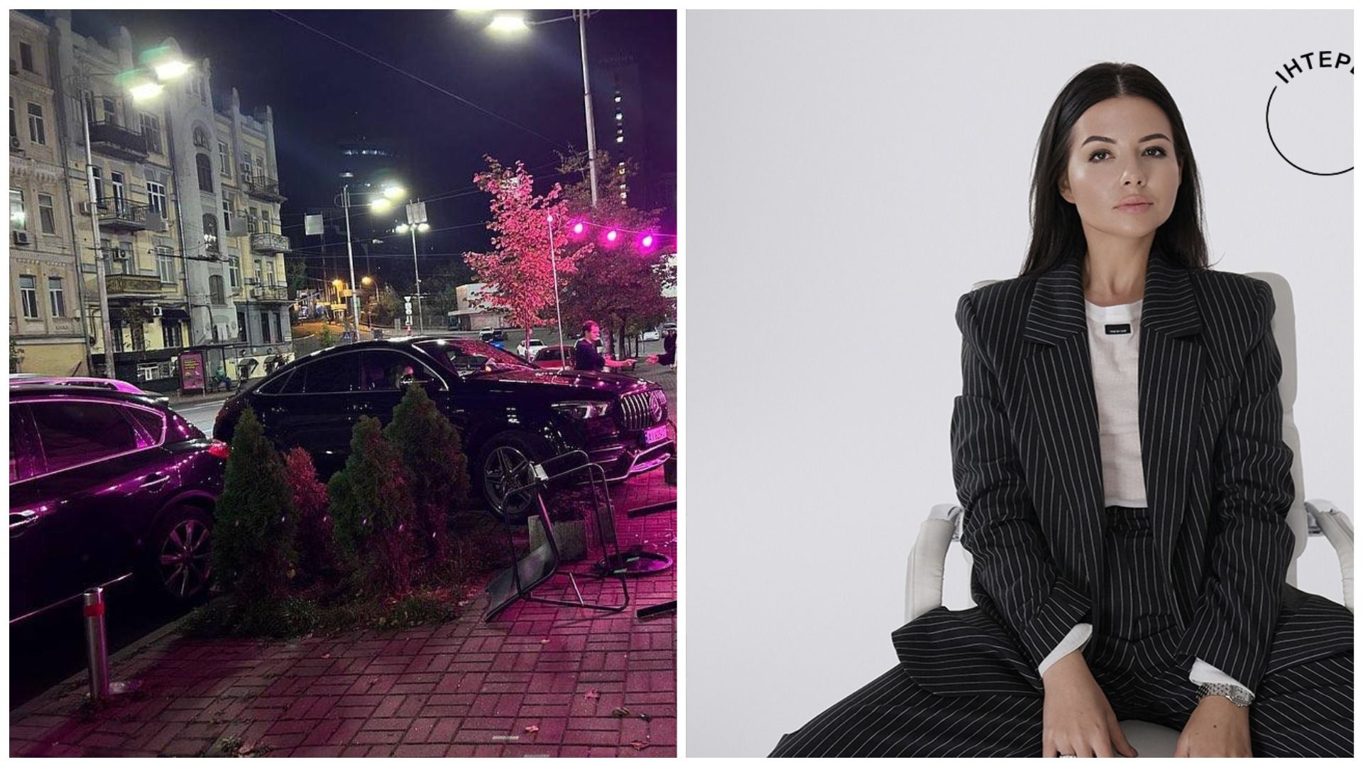 Водій власниці бренду One by One влетів у людей на тротуарі - Show24 Водій власниці бренду One by One влетів у людей на тротуарі - Show24