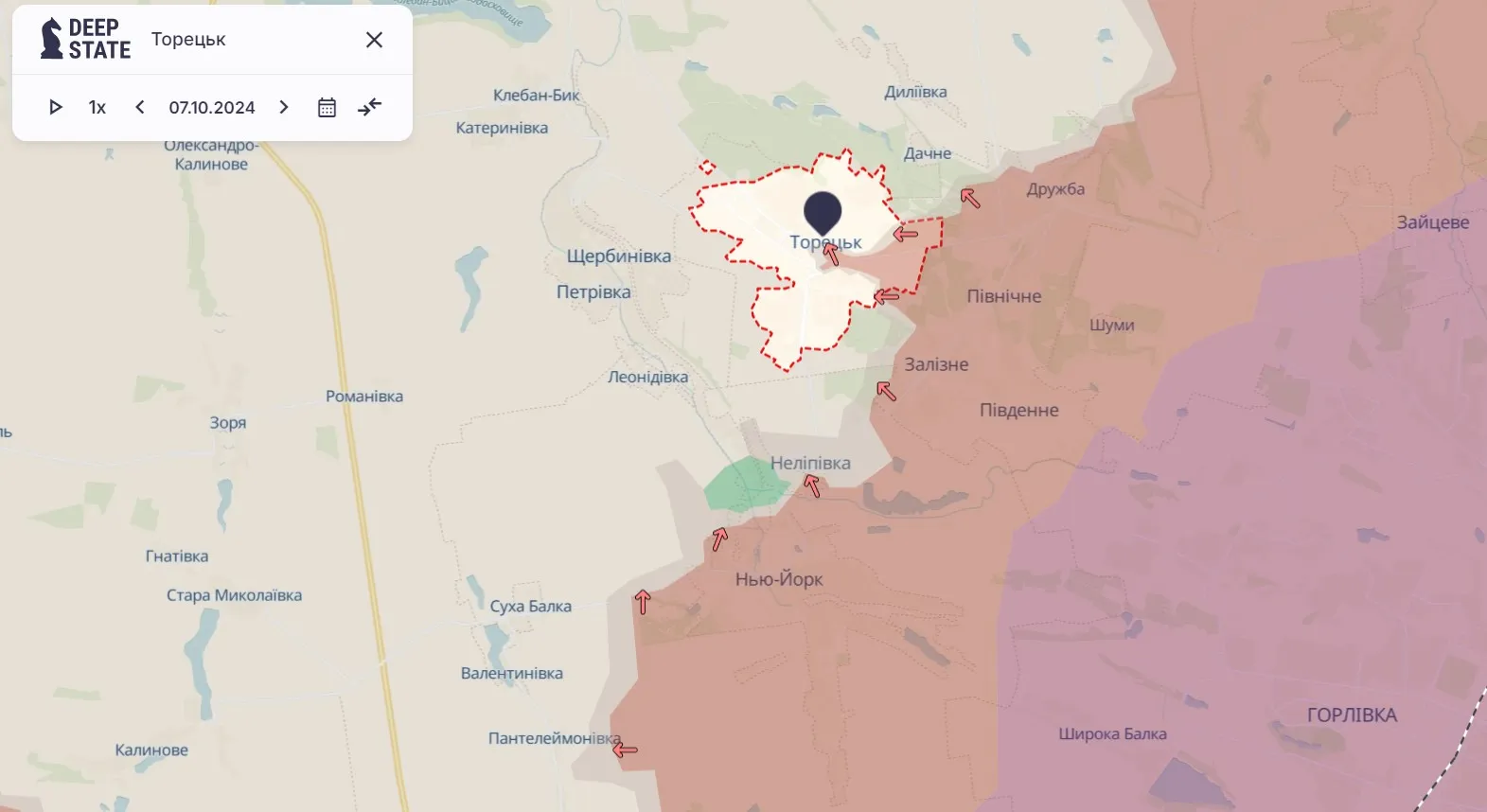 Торецкое направление Торецкое направление