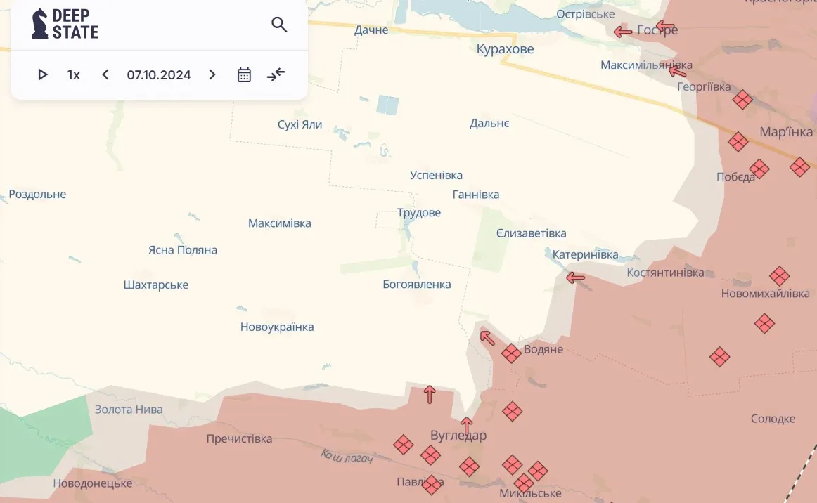 Угледарское направление Угледарское направление