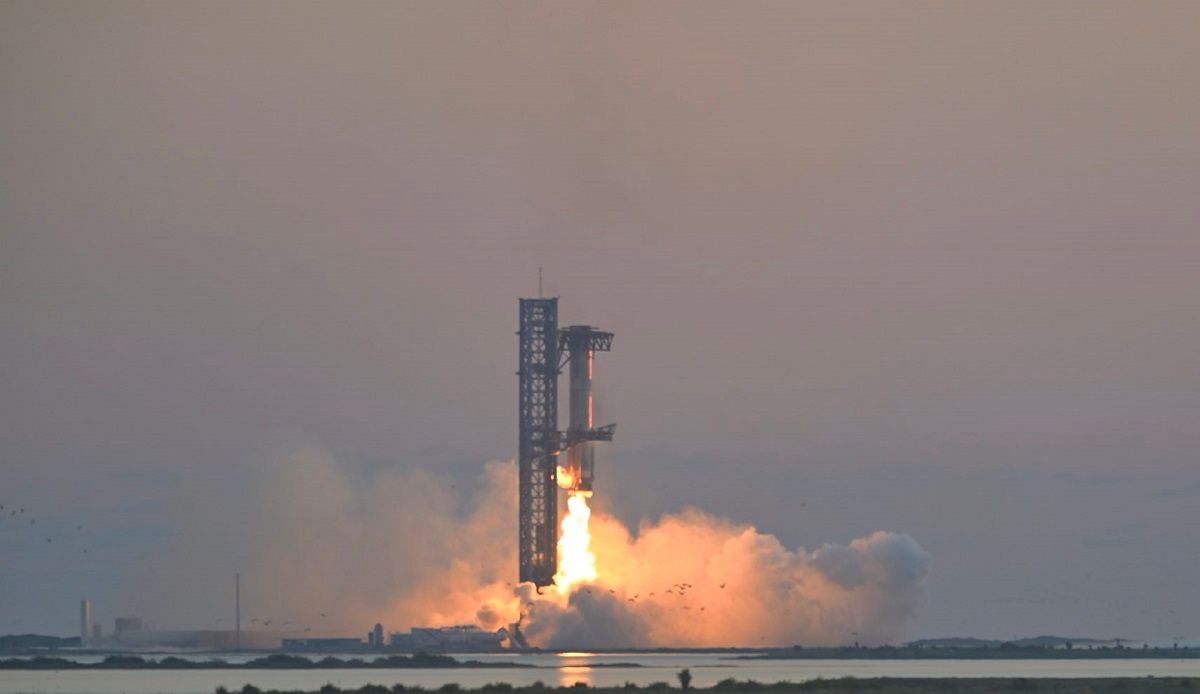 Посадка Super Heavy Посадка Super Heavy