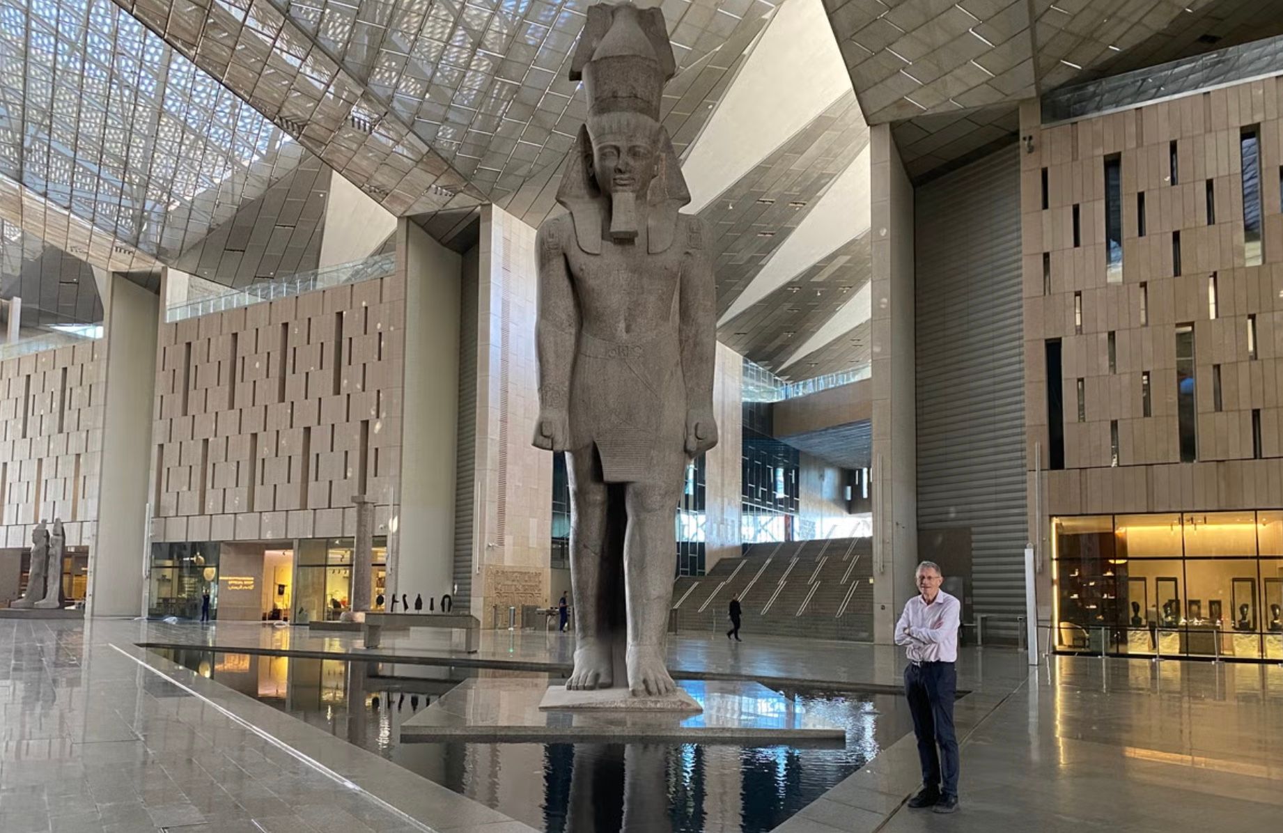 Большой Египетский музей в Гизе начали строить более 20 лет назад Большой Египетский музей в Гизе начали строить более 20 лет назад