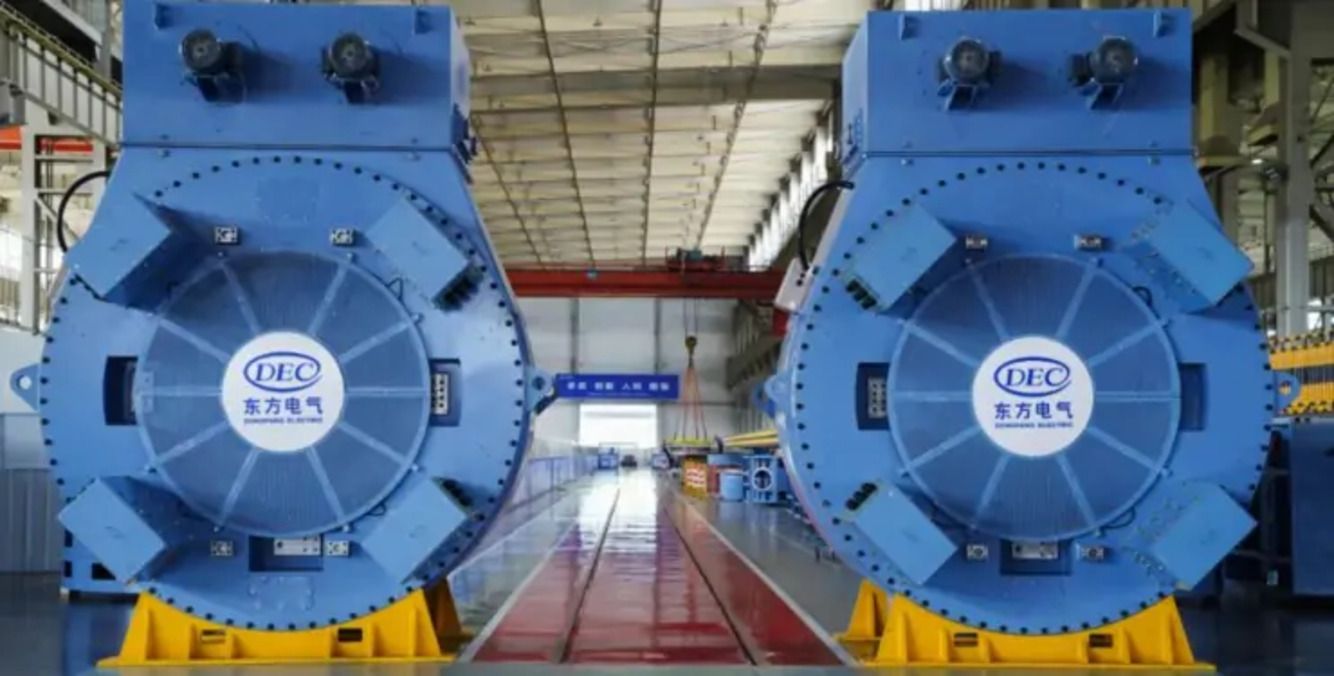 У Китаї створили найбільший морський вітрогенератор У Китаї створили найбільший морський вітрогенератор