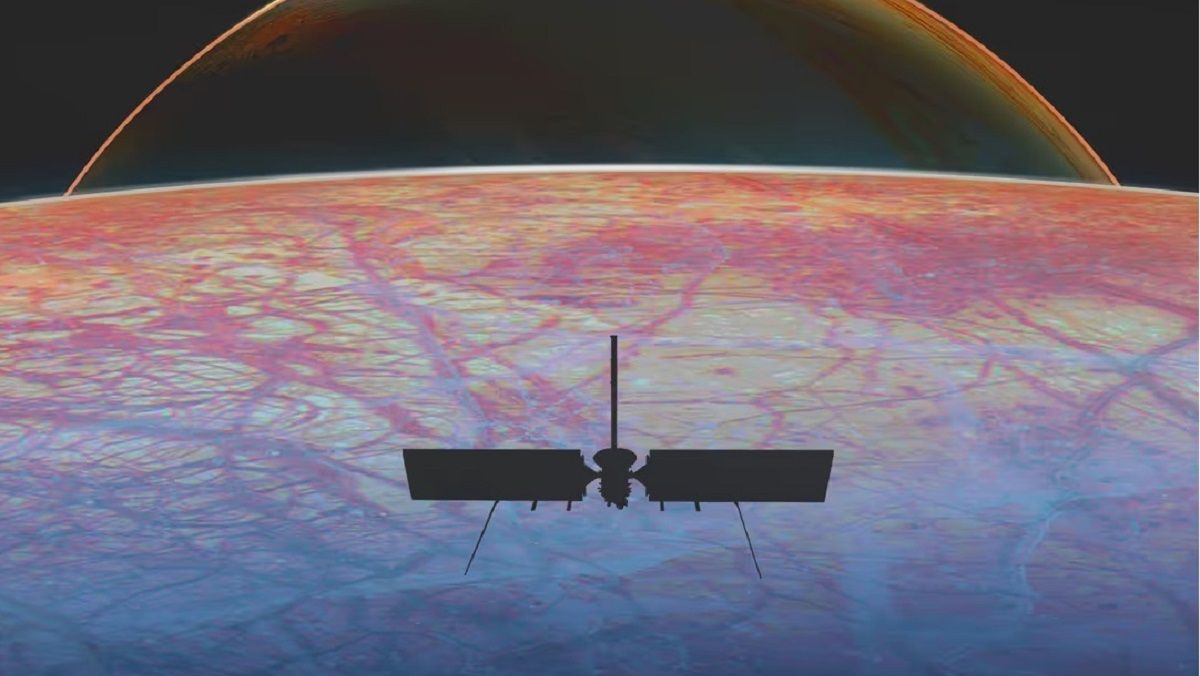 Europa Clipper летить до Юпітера Europa Clipper летить до Юпітера