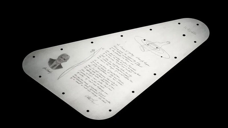 Пам'ятна плита Europa Clipper Пам'ятна плита Europa Clipper